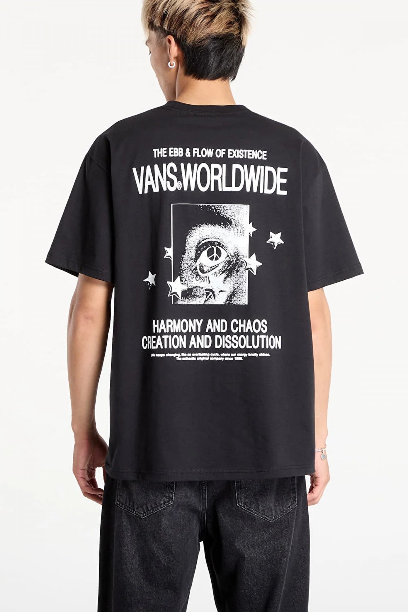 VANS CHAOS SS en color NEGRO  (3)