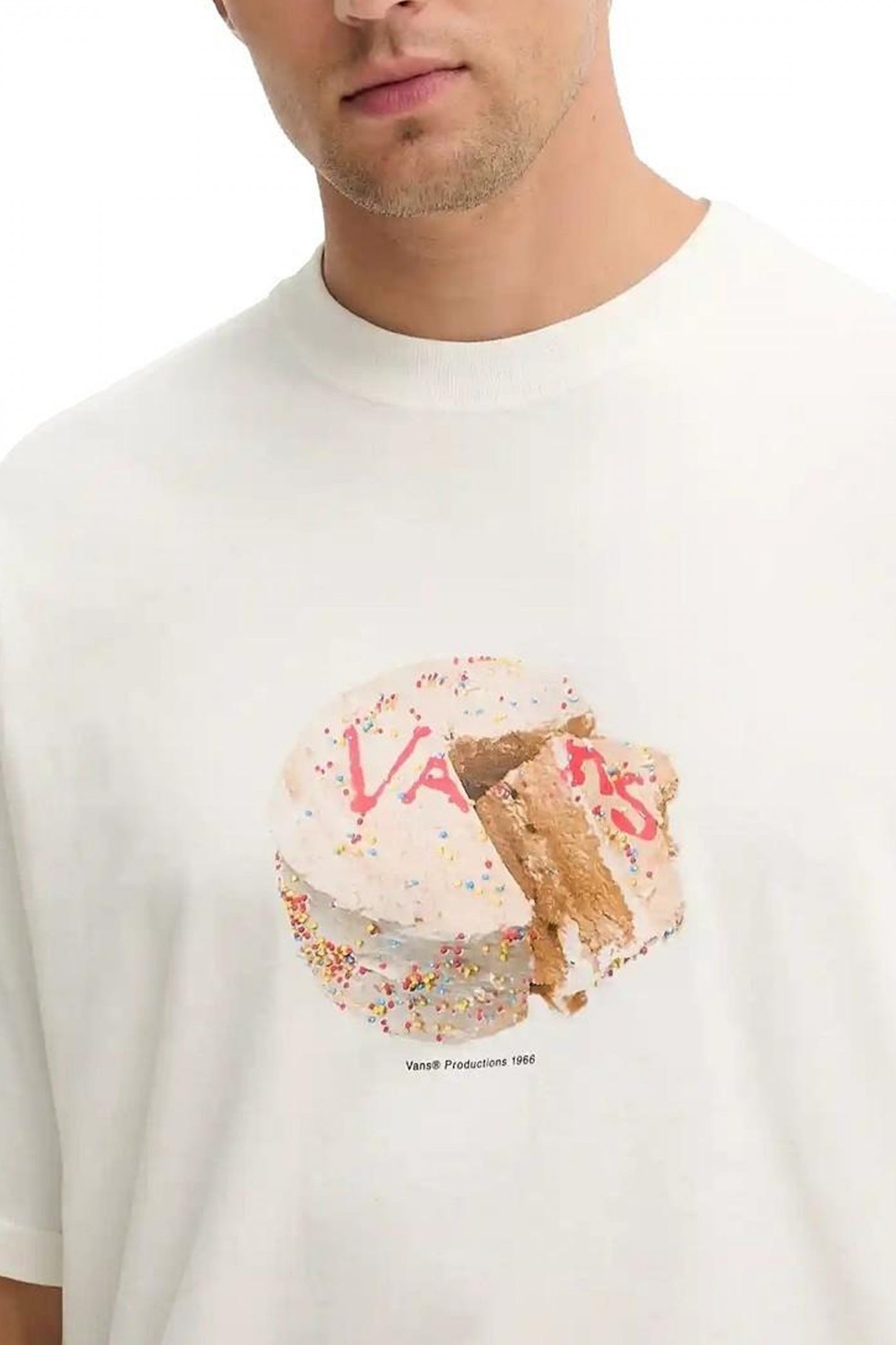VANS CAKED SS en color BLANCO  (3)