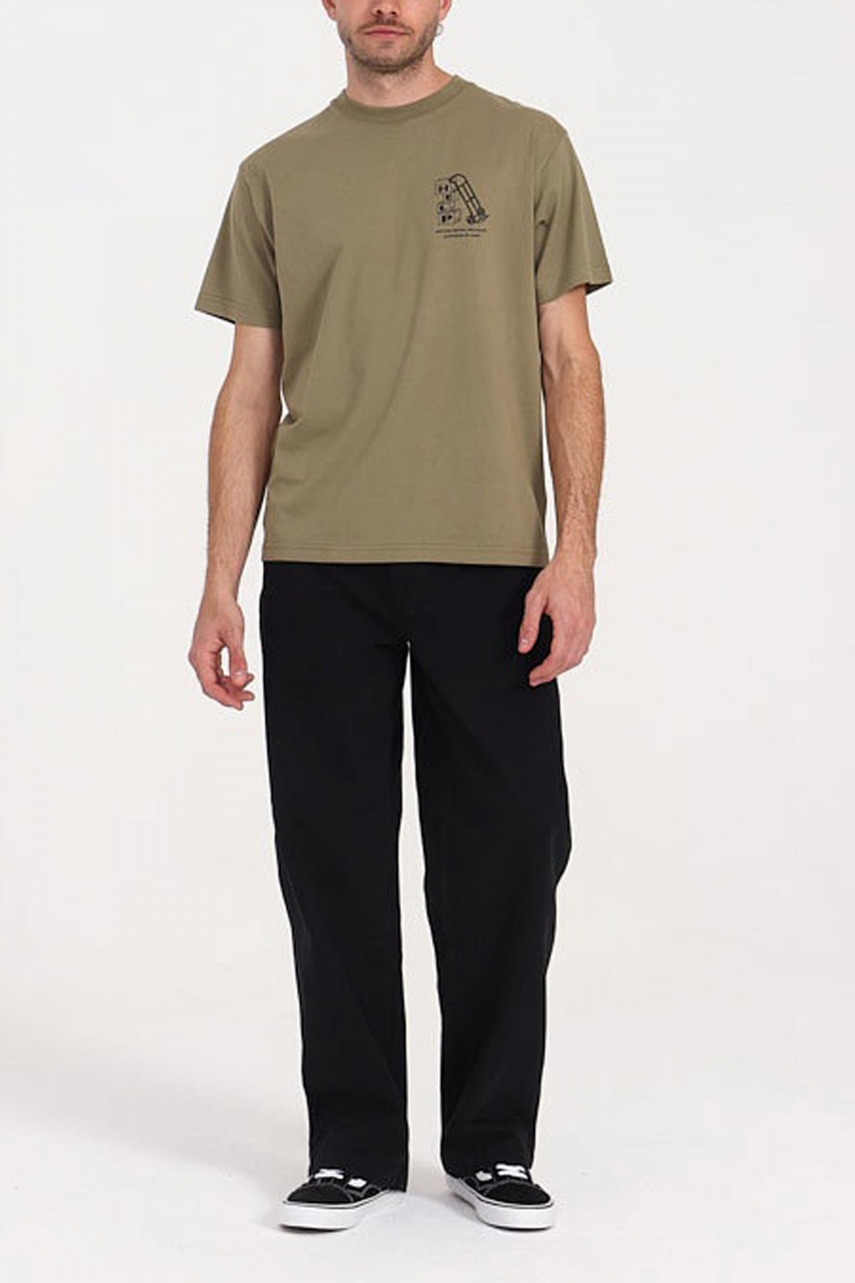 VANS MOVING CO SS en color VERDE  (4)