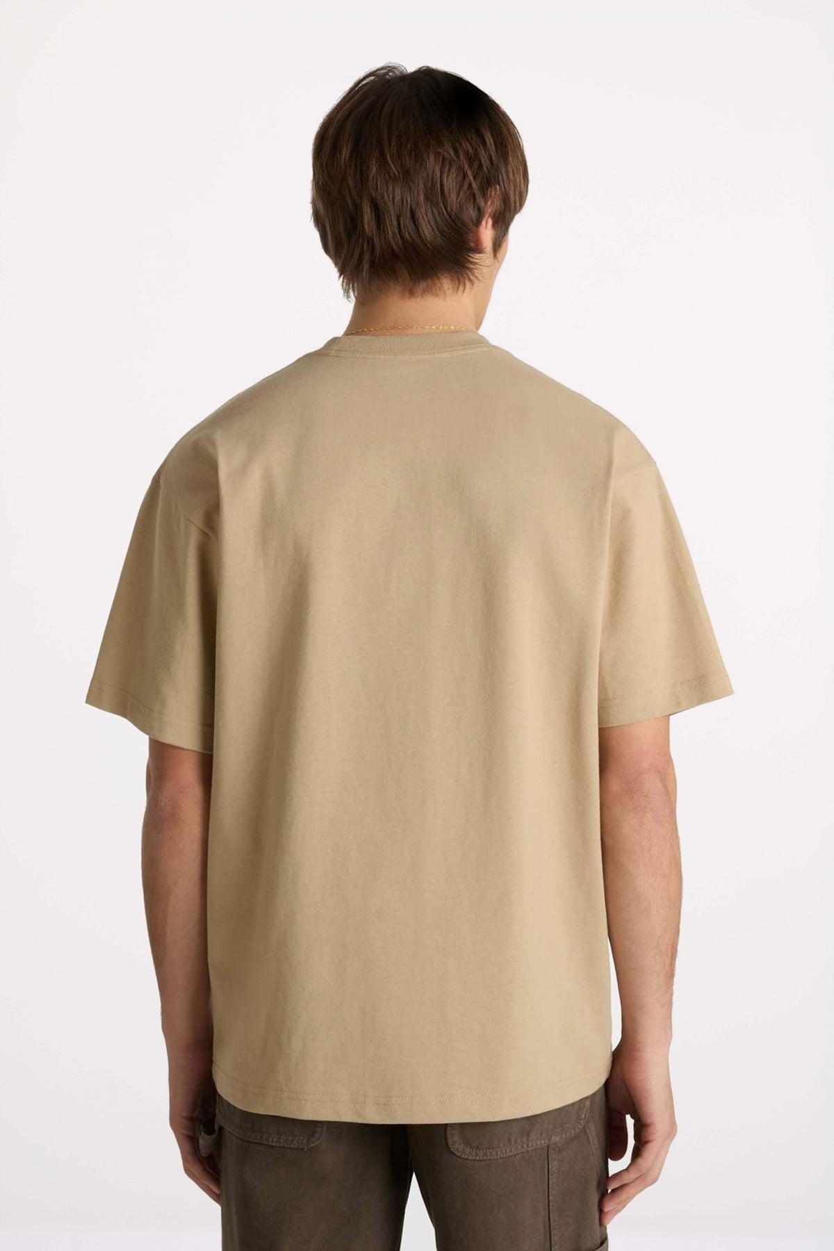 VANS LEFT CHEST II LOOSE SS en color MARRON CLARO  (2)