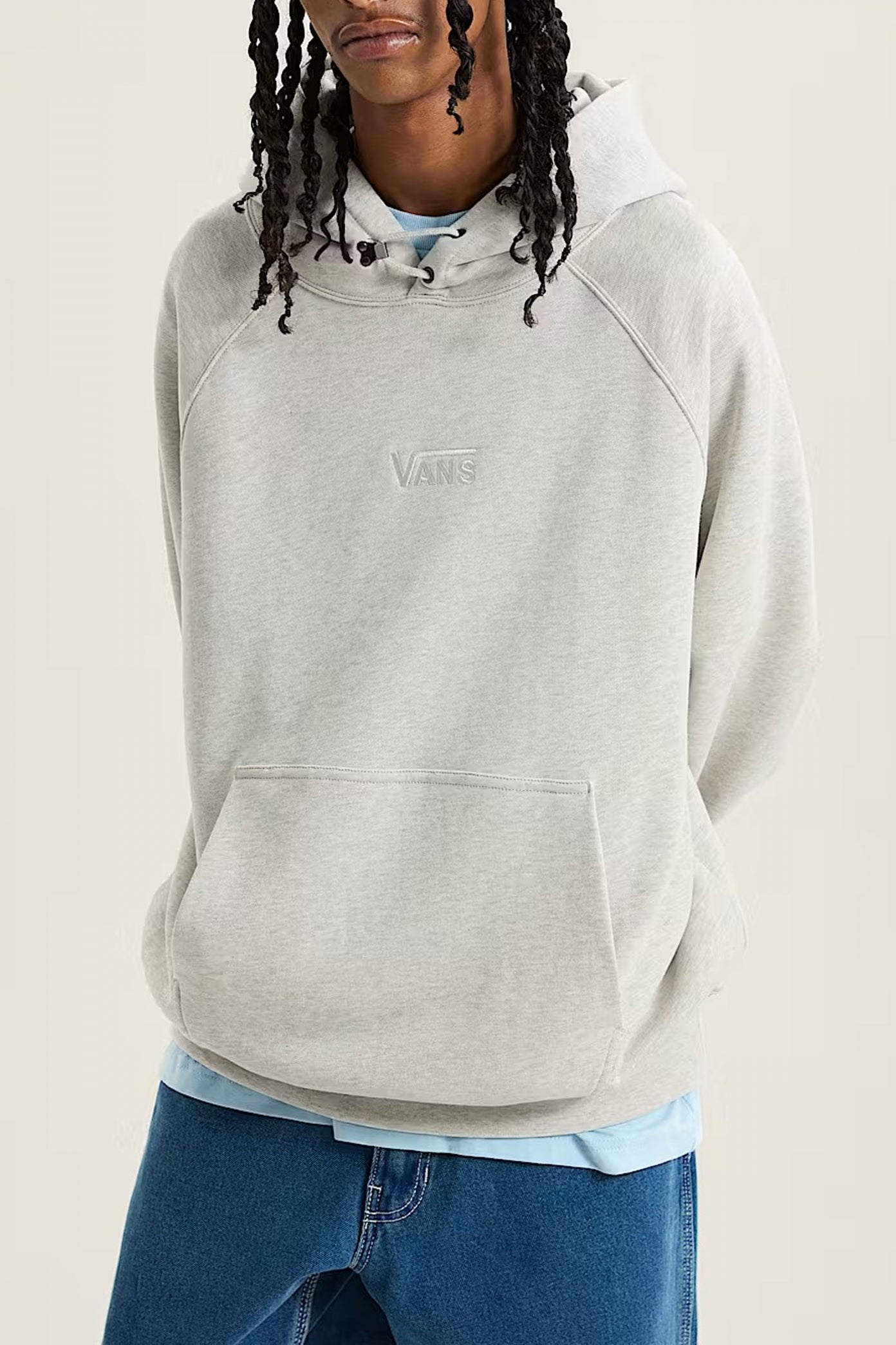 VANS  LX PREMIUM HOODIE FLEE  en color GRIS  (1)