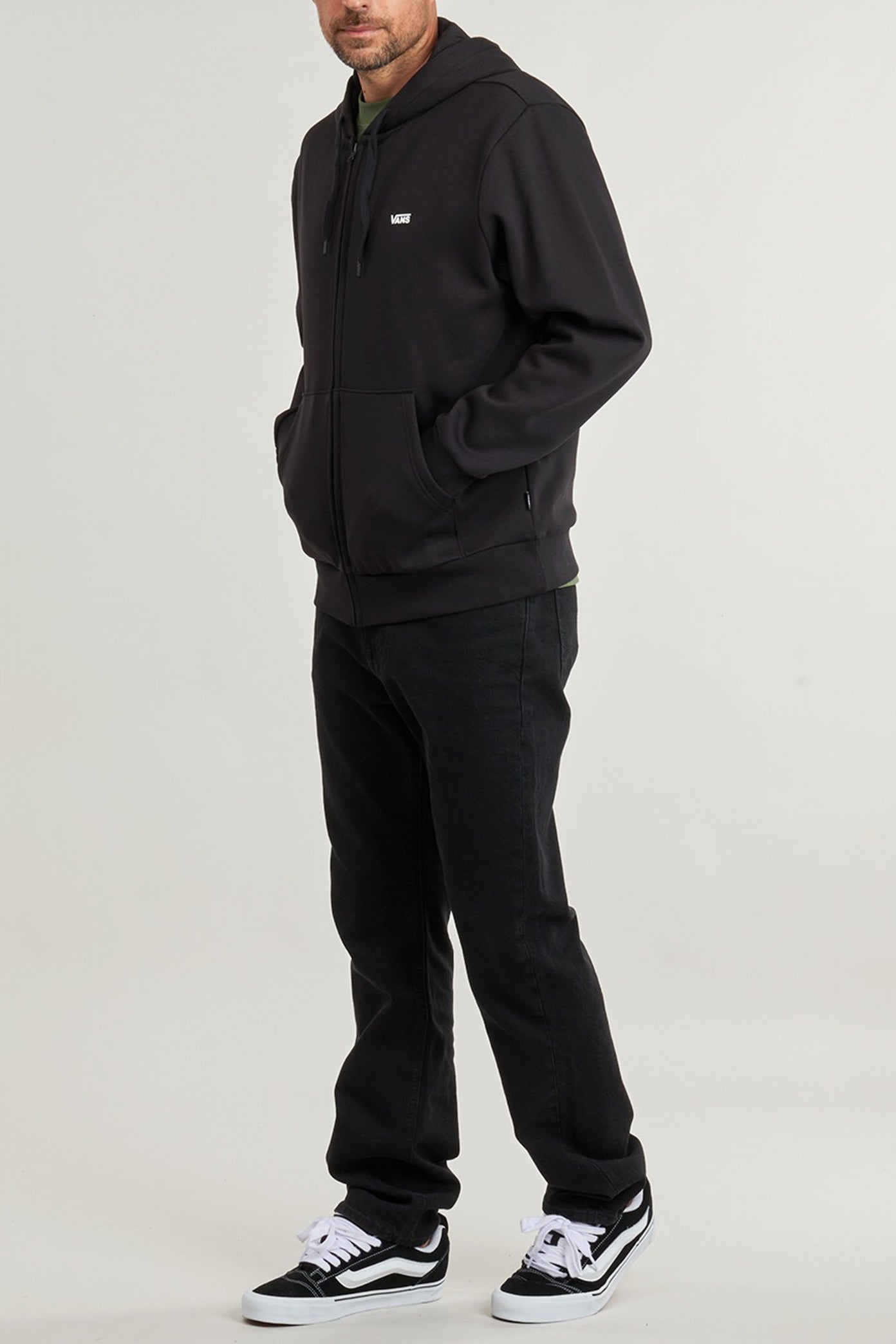 VANS LEFT CHEST FZ PO en color NEGRO  (4)