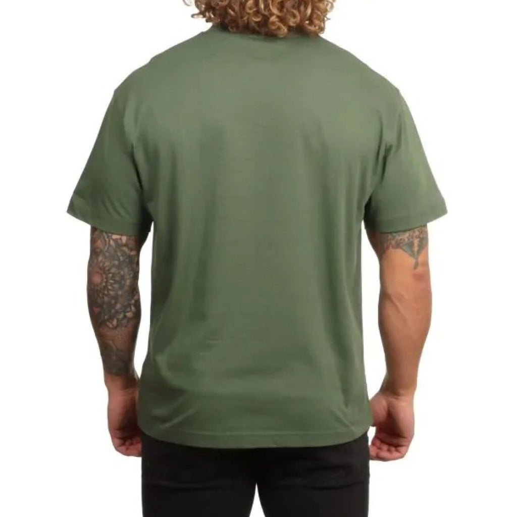 VANS CLASSIC SS TEE en color VERDE  (6)