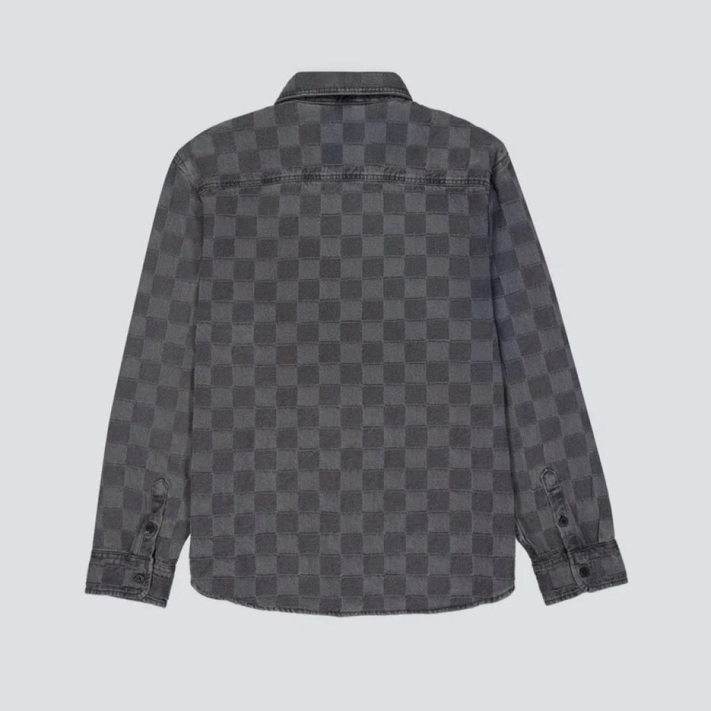 VANS HASTINGS CHECKERBOARD en color GRIS  (5)