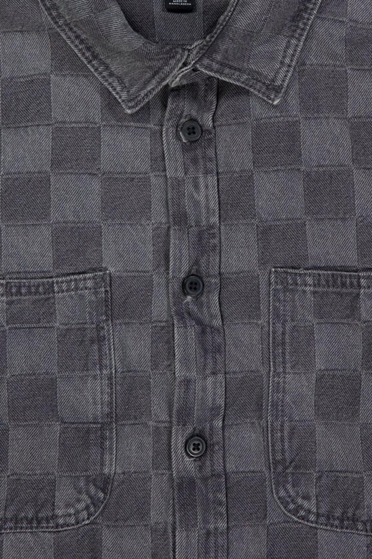 VANS HASTINGS CHECKERBOARD en color GRIS  (3)