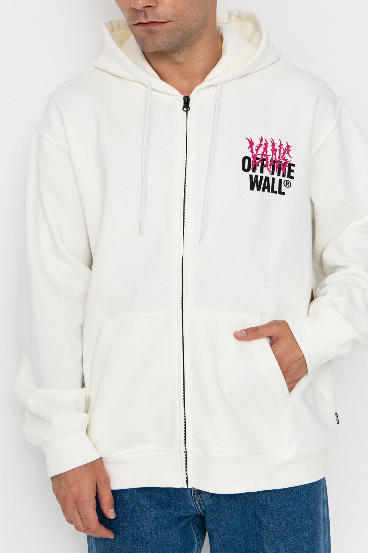 VANS METAL WALL FULL ZIP en color BLANCO  (1)