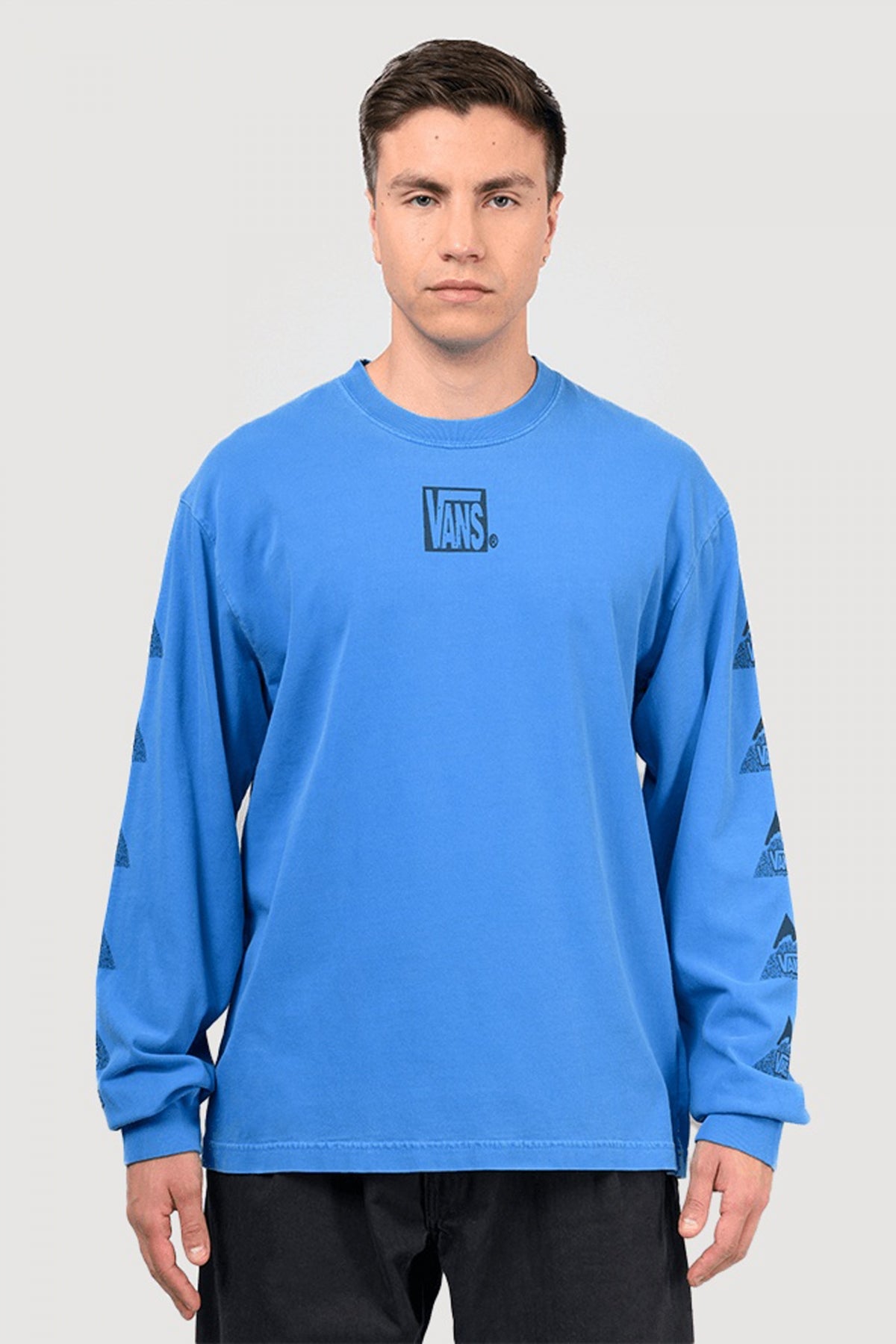 VANS MTE TEAMTEAM LS TEE en color AZUL  (1)