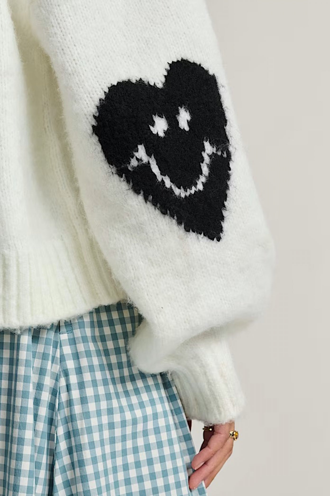 VANS KAWAII SWEATER HOODIE en color BLANCO  (4)