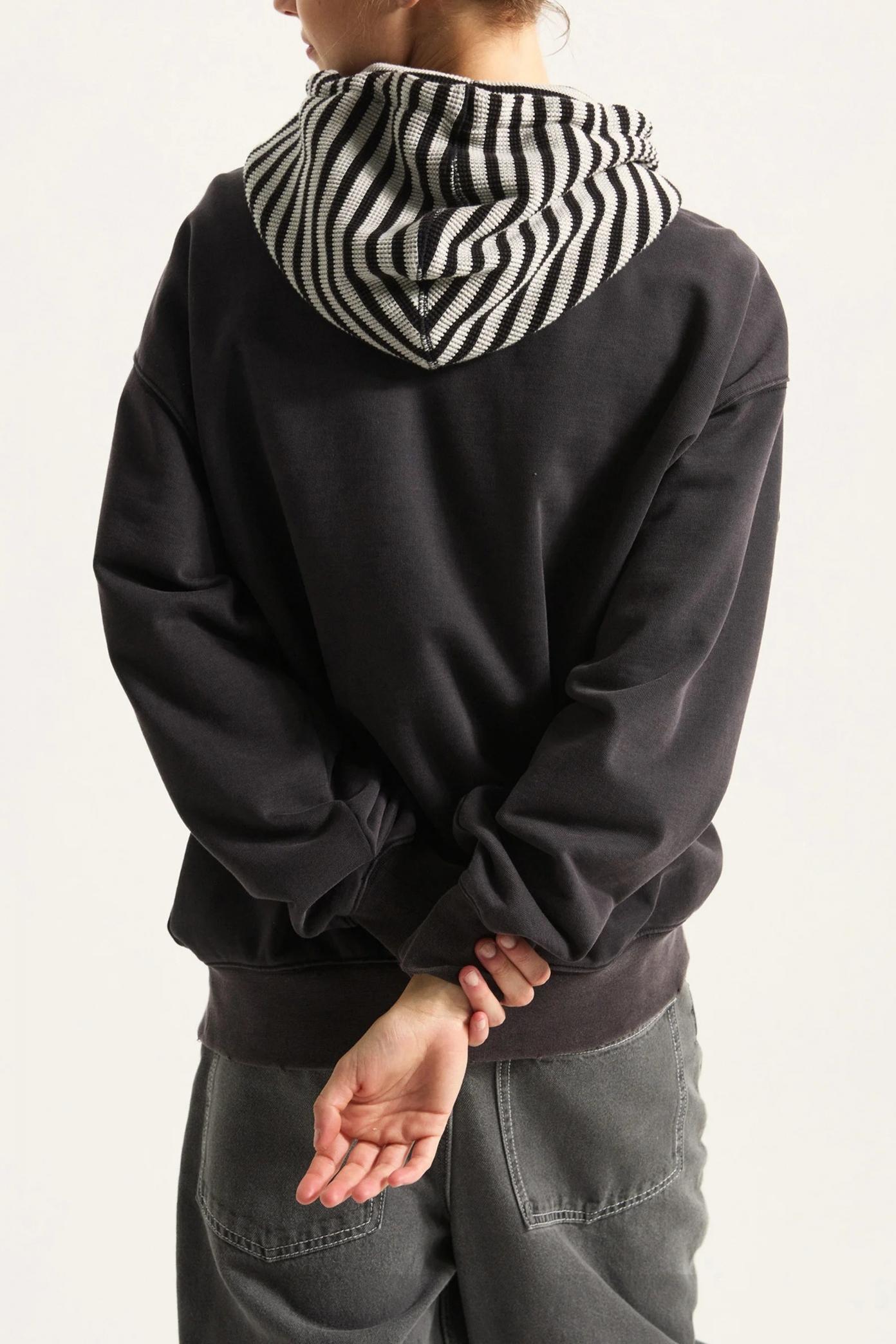 VANS EFFY HOODED CREW en color NEGRO  (3)