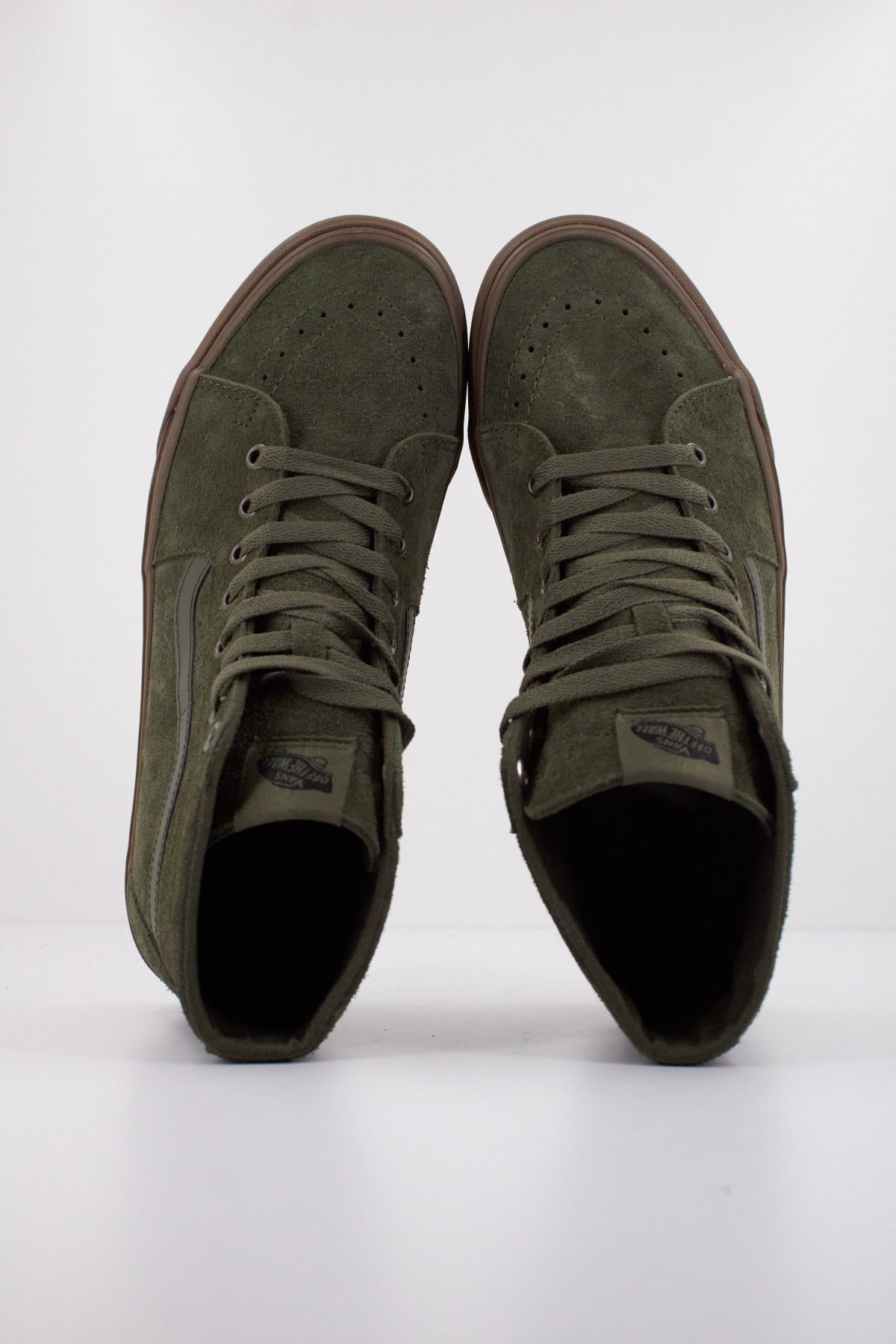 VANS  SK-HI TAPERED HRYS  en color VERDE  (3)