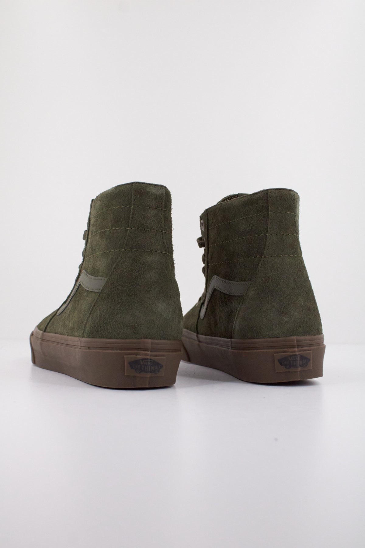 VANS  SK-HI TAPERED HRYS  en color VERDE  (4)