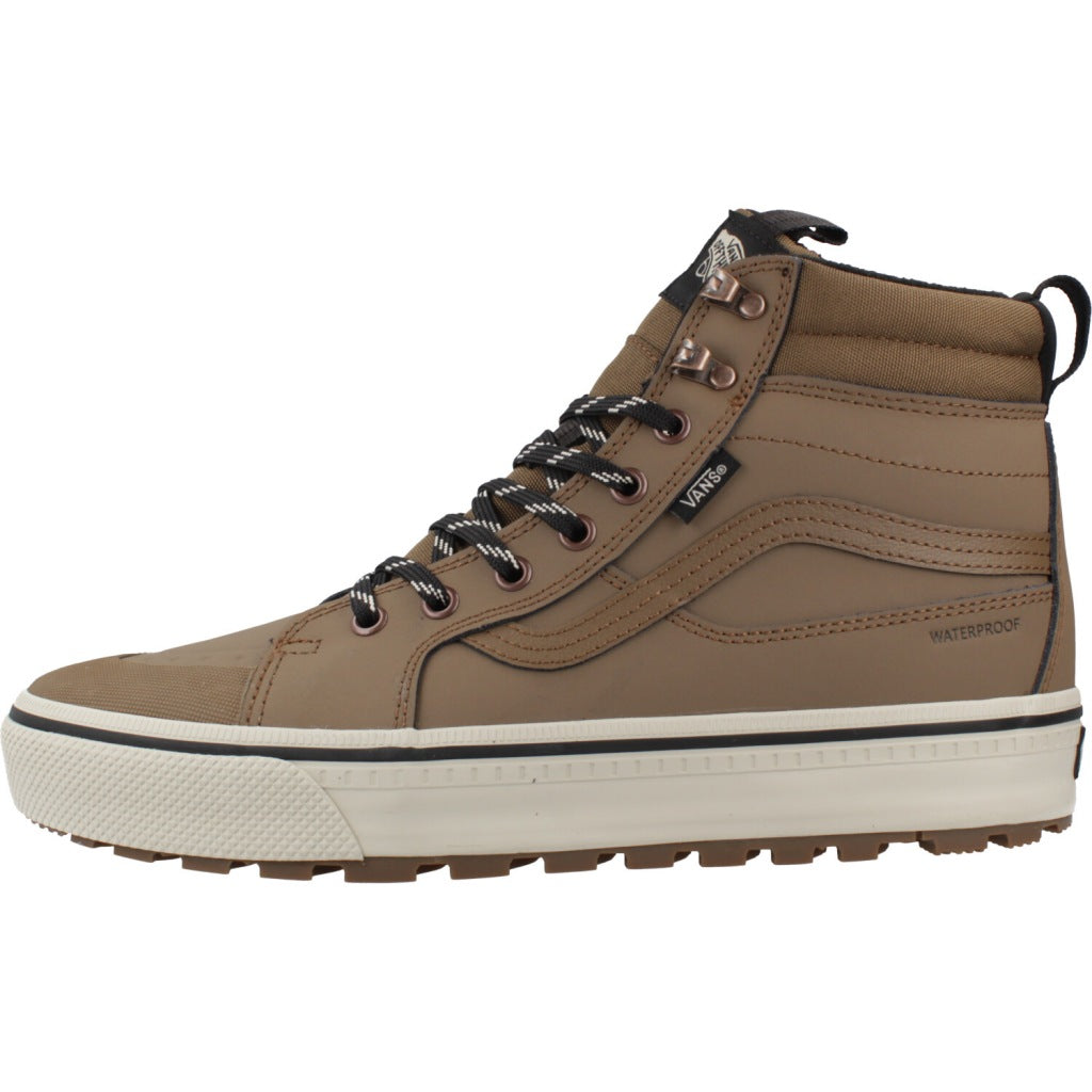 VANS MTE SK-HI WATERPROOF en color MARRON  (2)