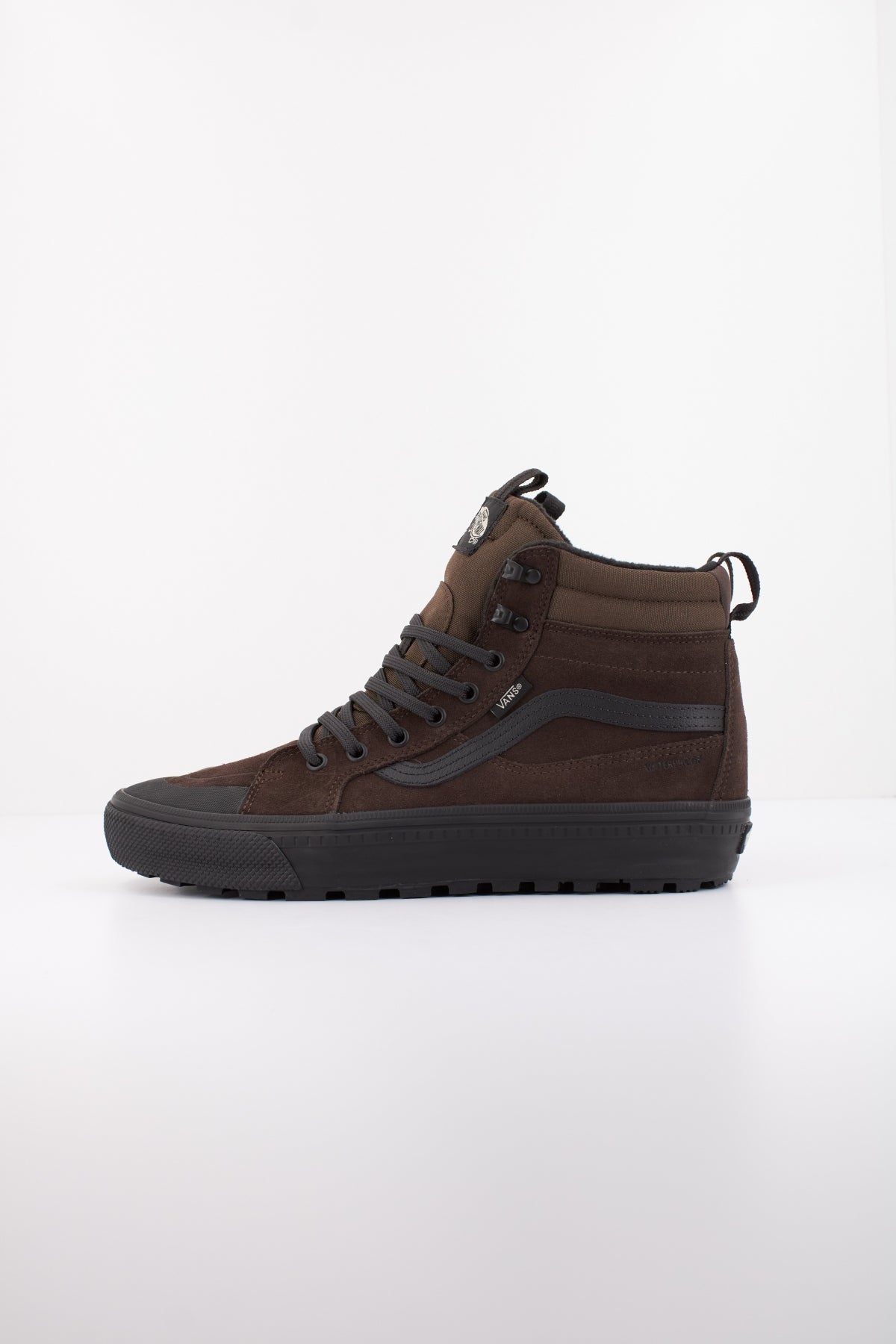 VANS MTE SK-HI WATERPROOF en color MARRON  (1)
