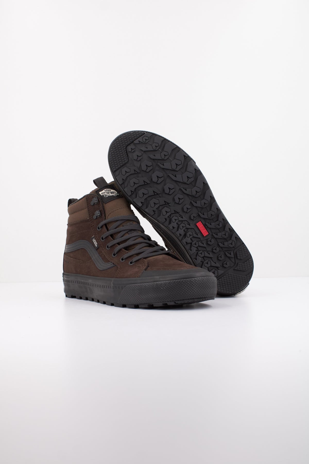 VANS MTE SK-HI WATERPROOF en color MARRON  (5)