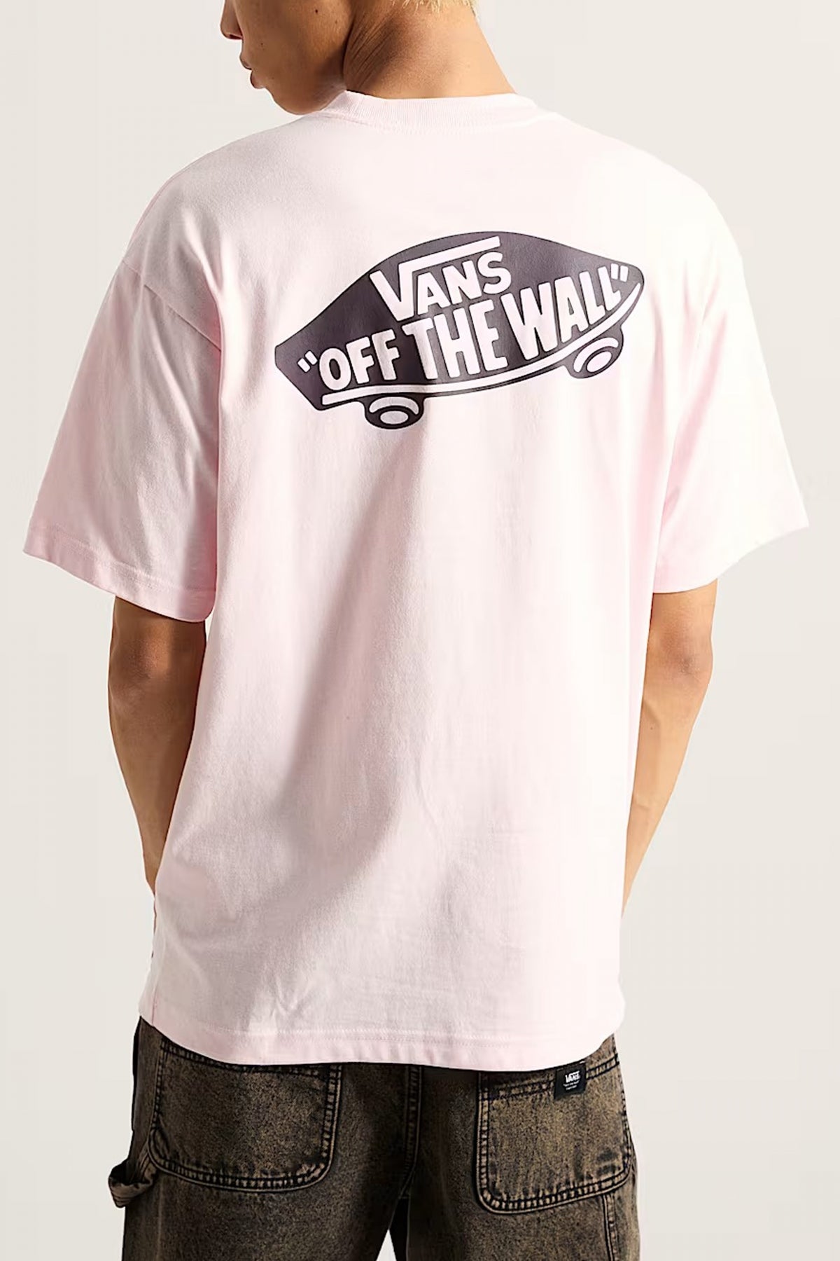 VANS STYLE  II LOOSE SS T en color ROSA  (2)