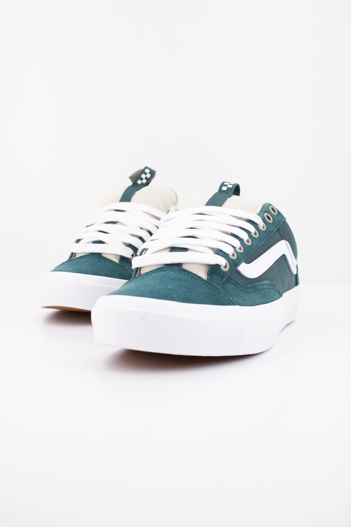 VANS SKATE OLD en color VERDE  (2)