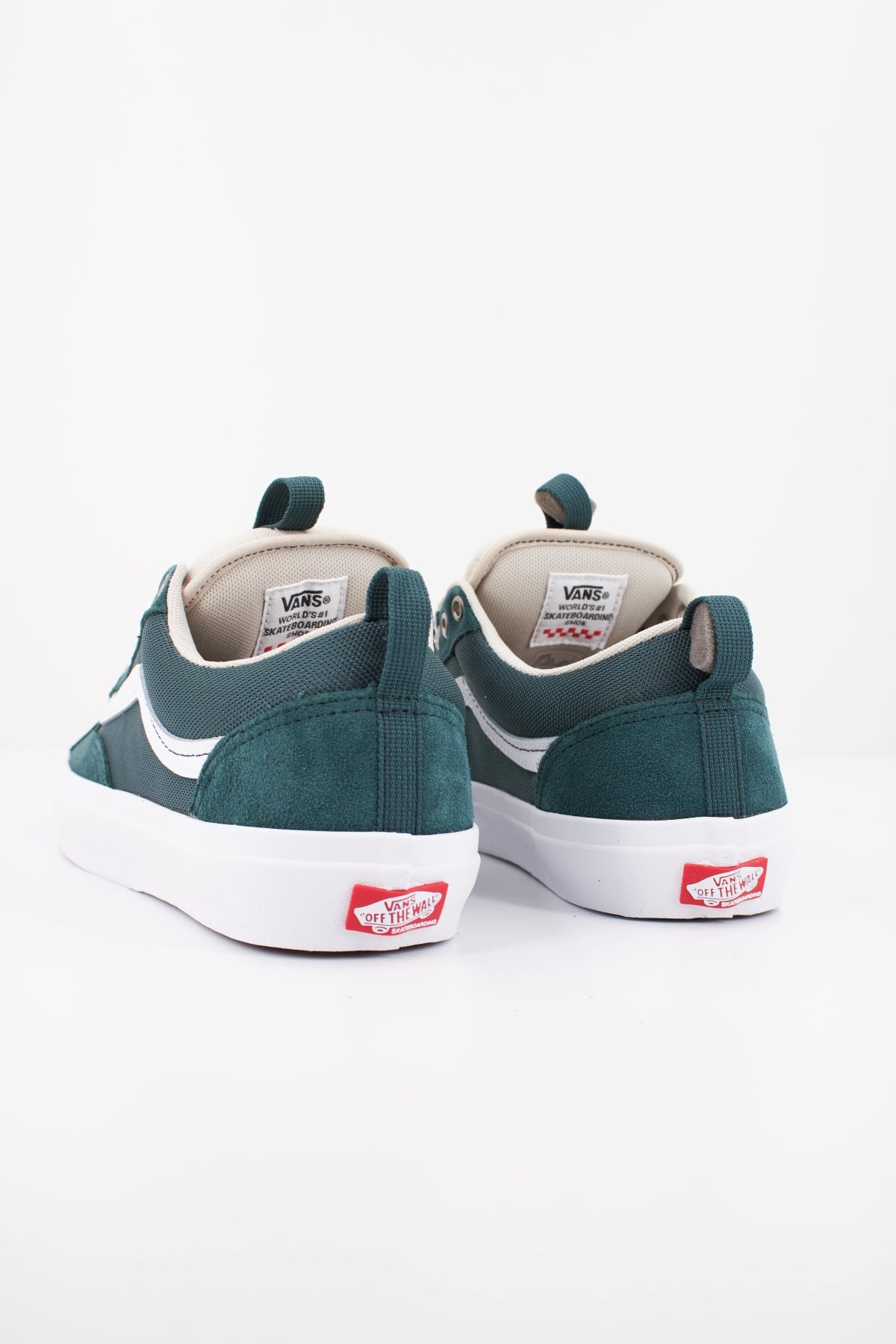 VANS SKATE OLD en color VERDE  (4)