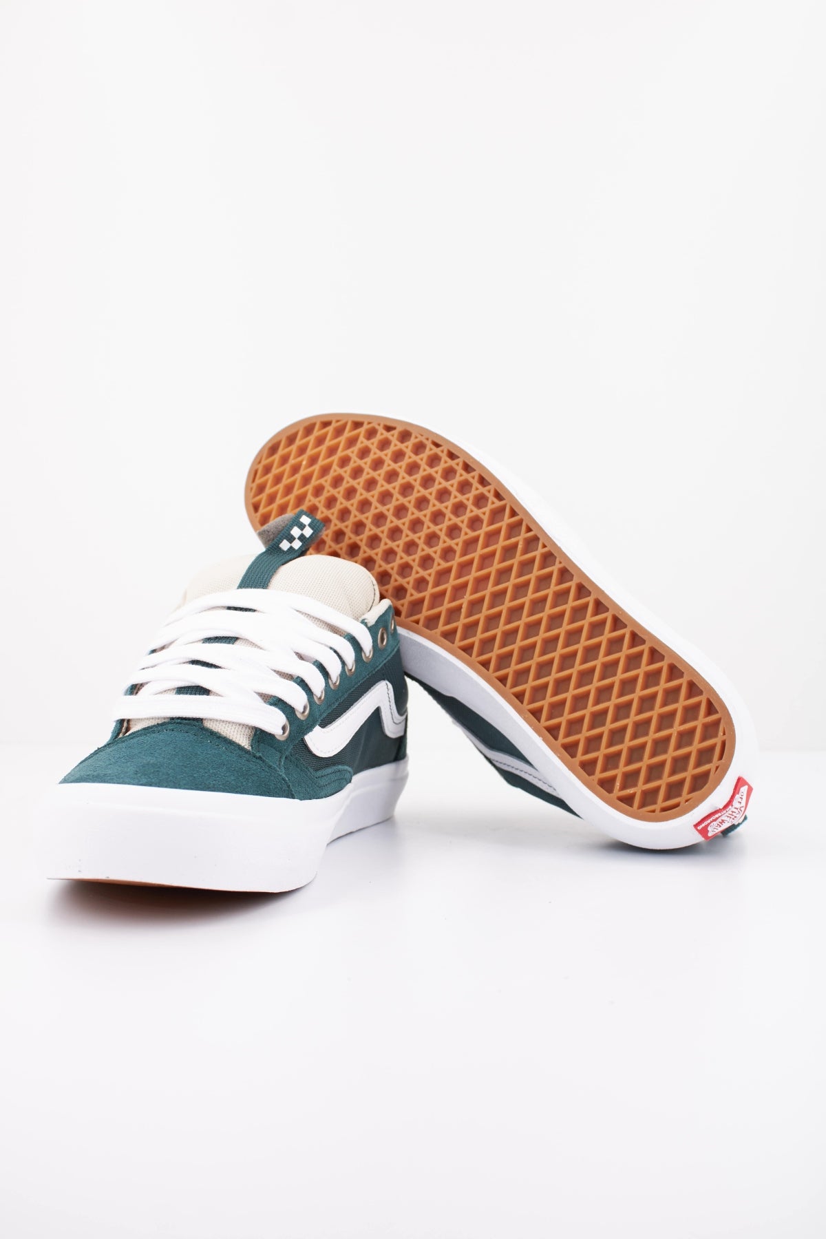 VANS SKATE OLD en color VERDE  (5)