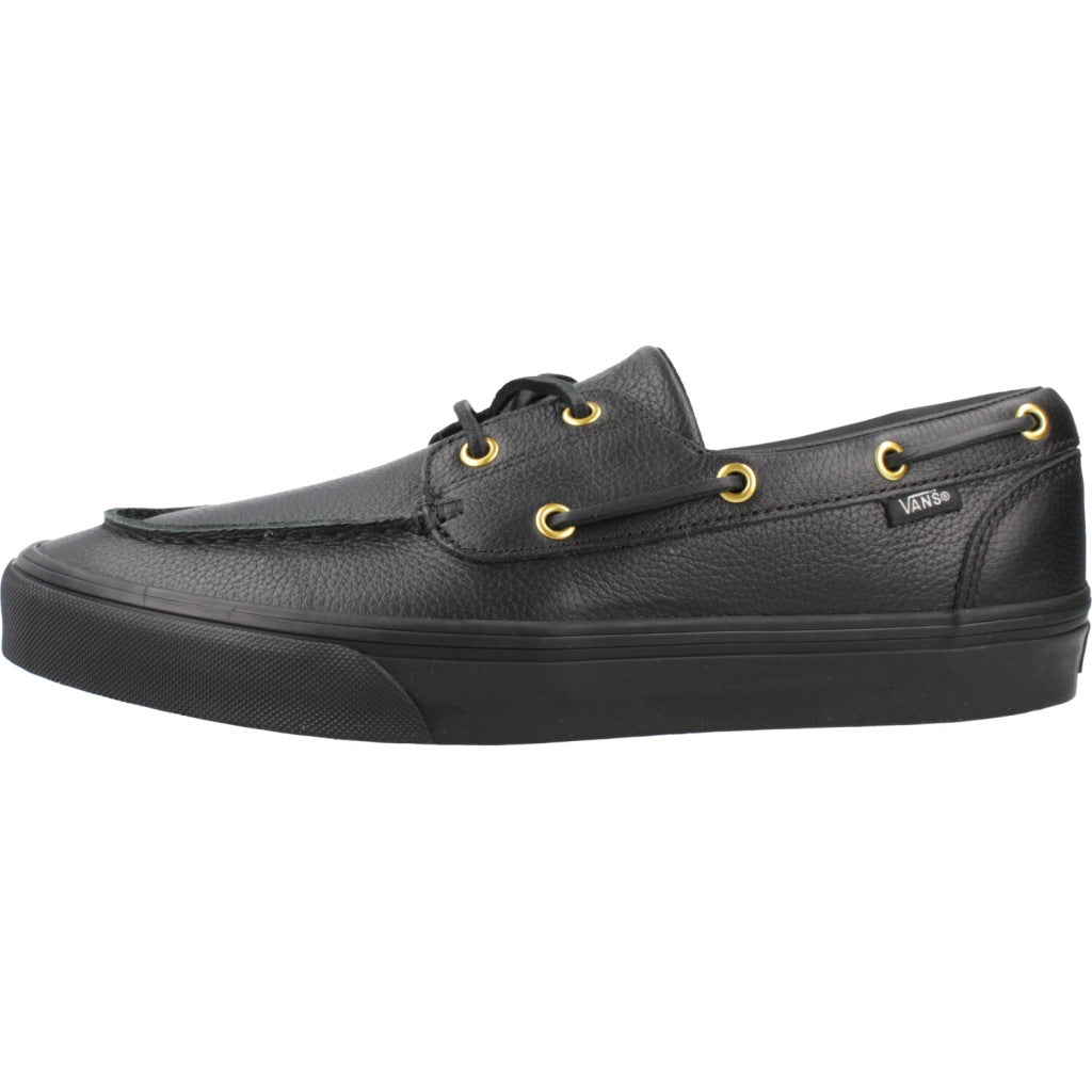 VANS EYELET BOAT en color NEGRO  (2)