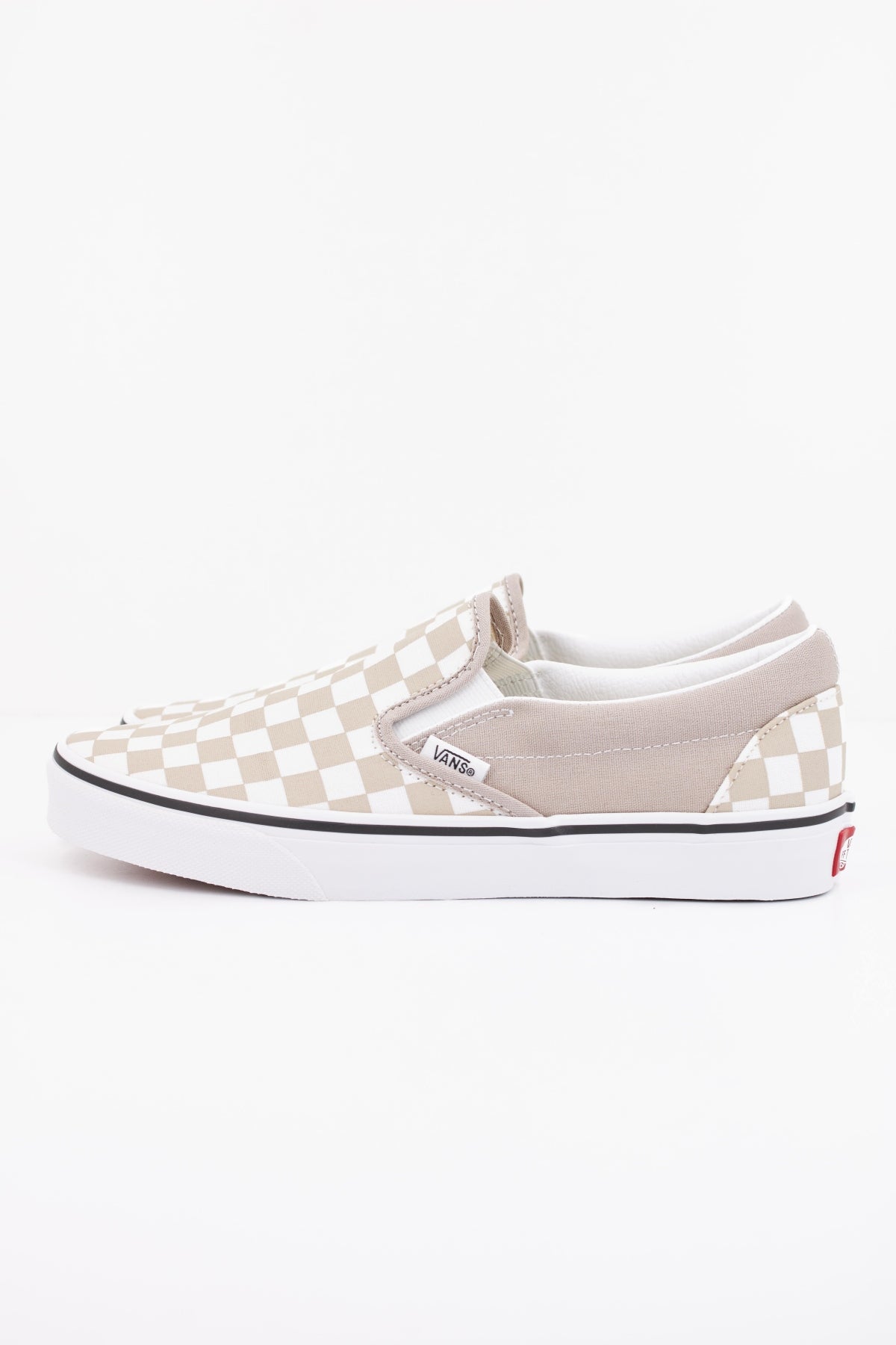 VANS CLASSIC SLIP ON CHECKB en color BEIS  (1)