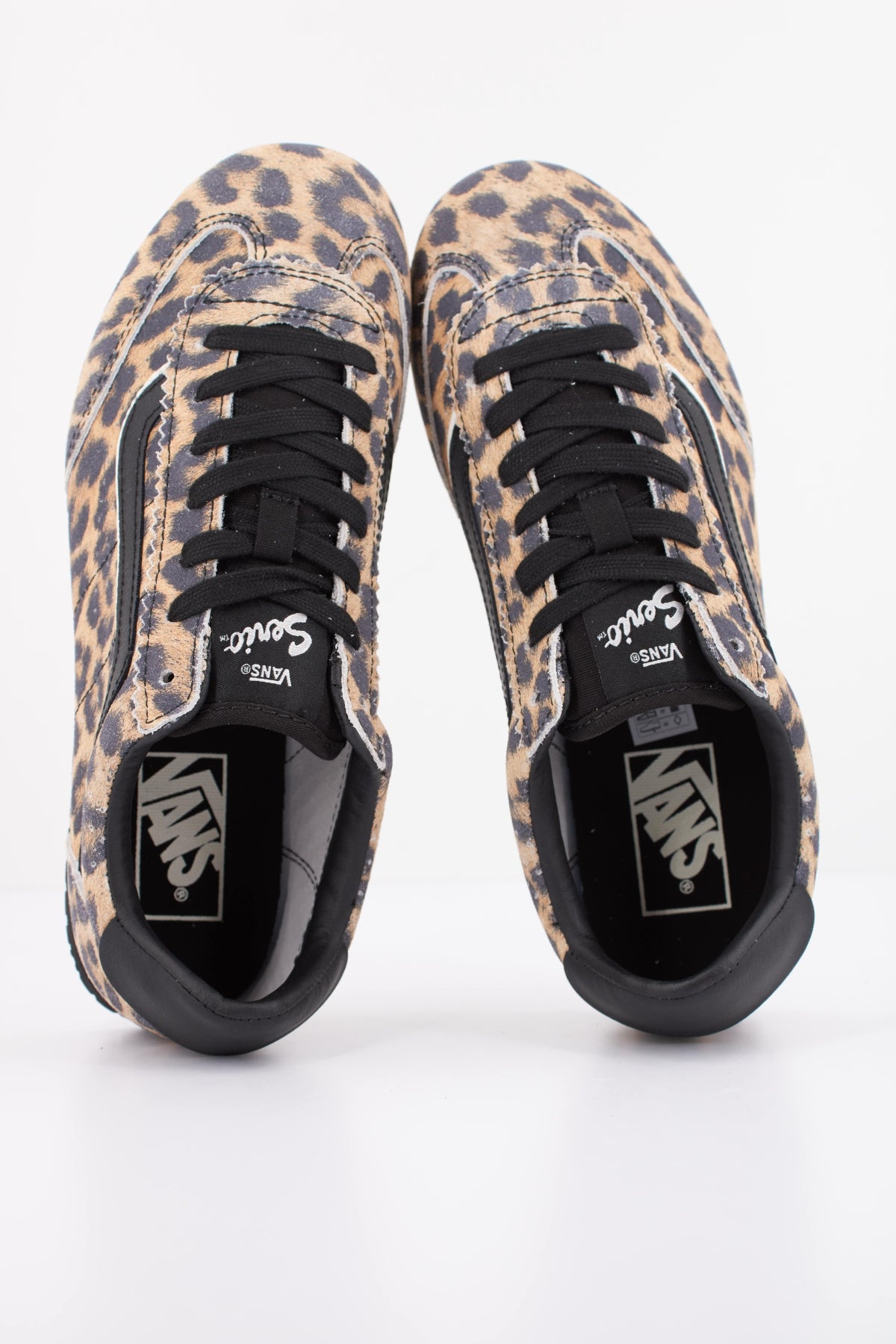 VANS SUPER LOWPRO SUEDE en color ANIMAL PRINT  (3)