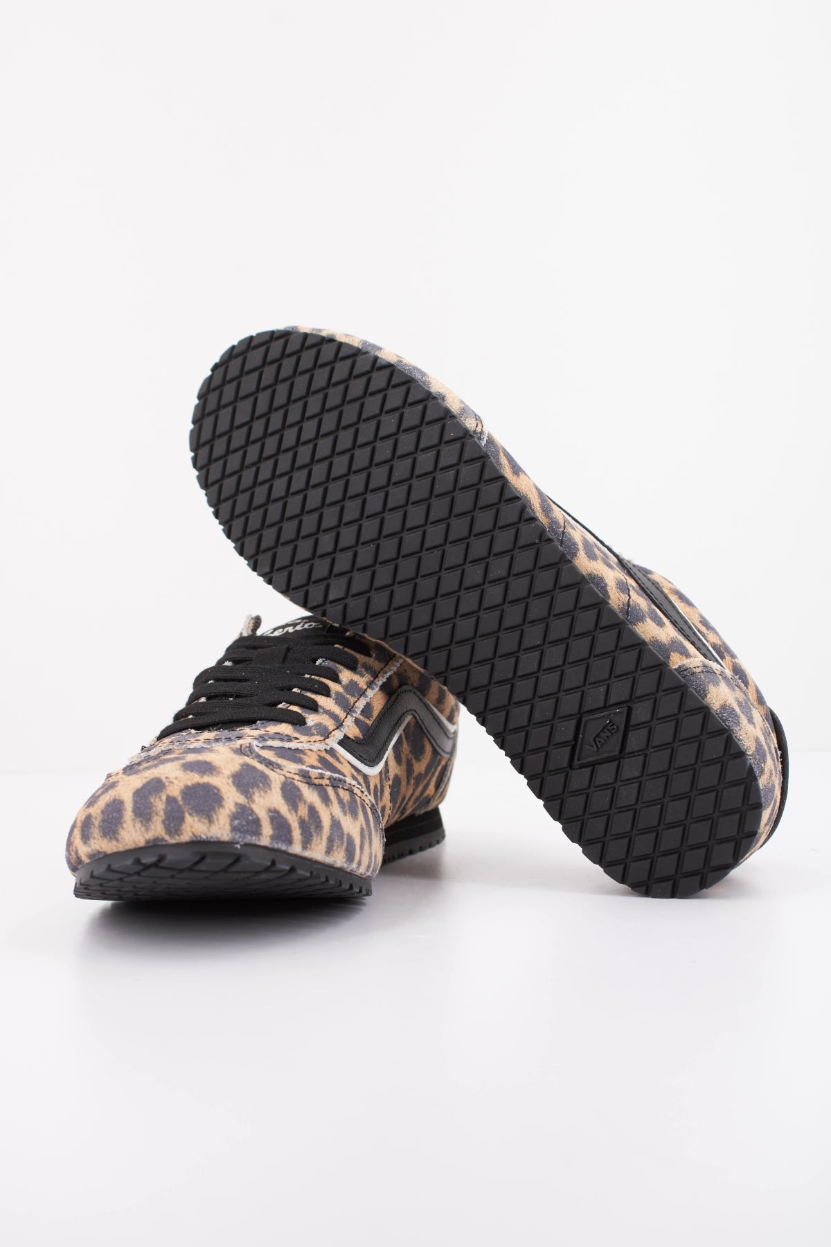 VANS SUPER LOWPRO SUEDE en color ANIMAL PRINT  (5)