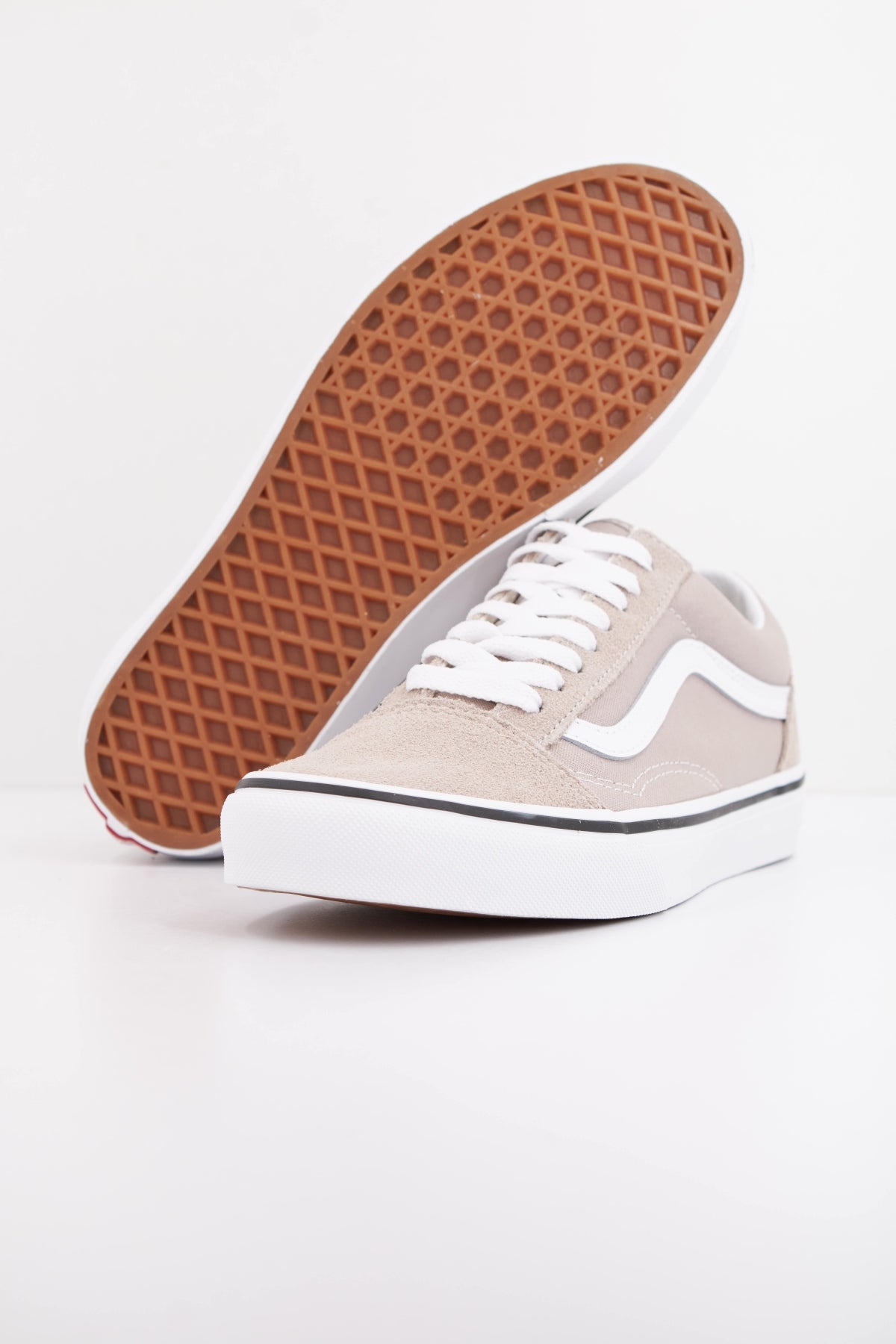 VANS OLD SKOOL THEORY en color MARRON  (5)