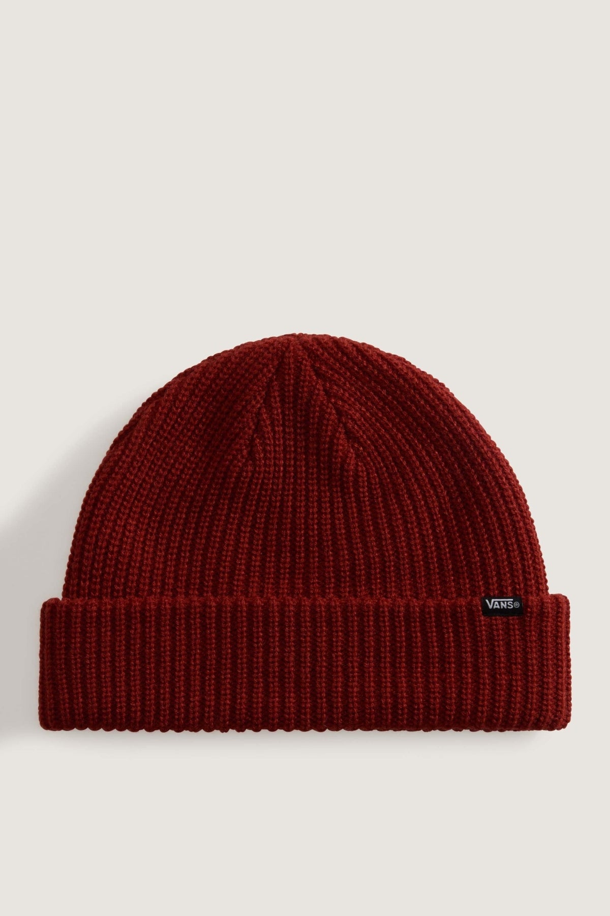 VANS VNQBH CORE BASIC CUFF BEANIE en color BURDEOS  (4)