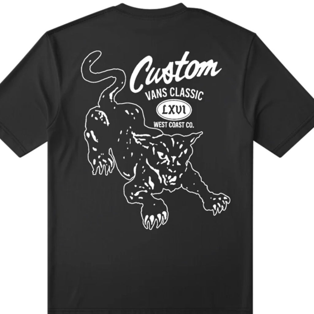 VANS VNXSBLK CUSTOM CAT TEE en color NEGRO  (5)