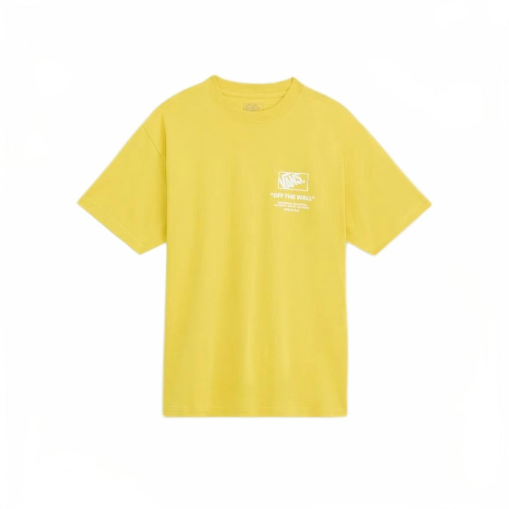 VANS VNPEWGRV STACKED HI SS TEE en color AMARILLO  (2)
