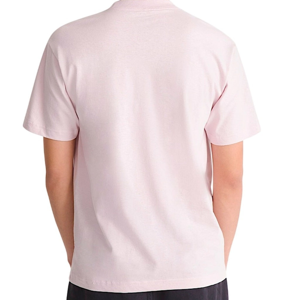 VANS VNTBXHH NEW LEFT CHEST SS TEE en color ROSA  (5)