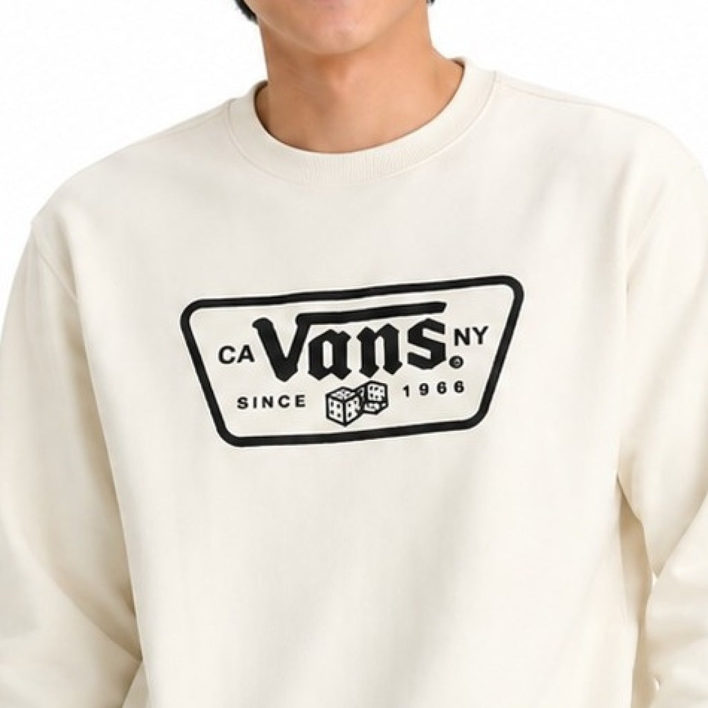VANS VNWTRFS KNU PATCH CREW en color BLANCO  (6)