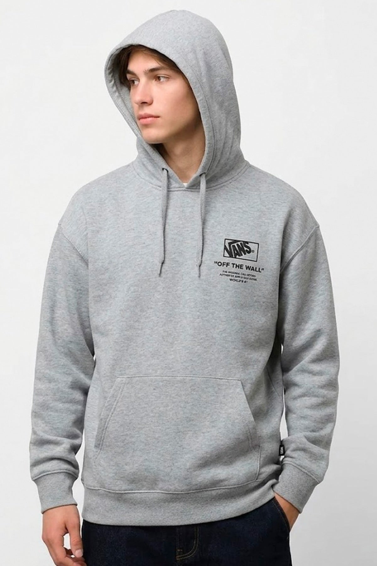 VANS VNPF STACKED HI PULLOVER en color GRIS  (1)
