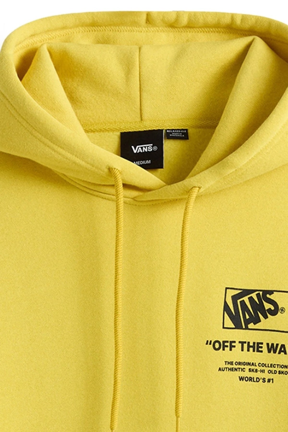 VANS VNPGRV STACKED HI PULLOVER en color AMARILLO  (3)