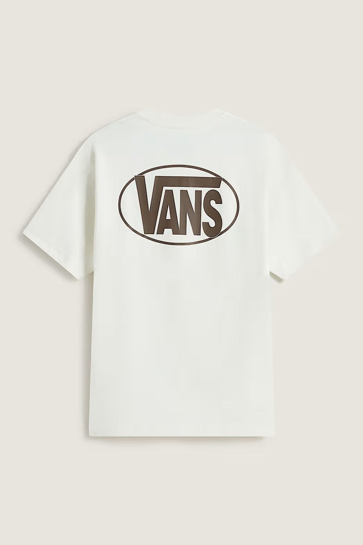 VANS VNFEFS OVAL LOGO LOOSE SS TEE en color BLANCO  (2)