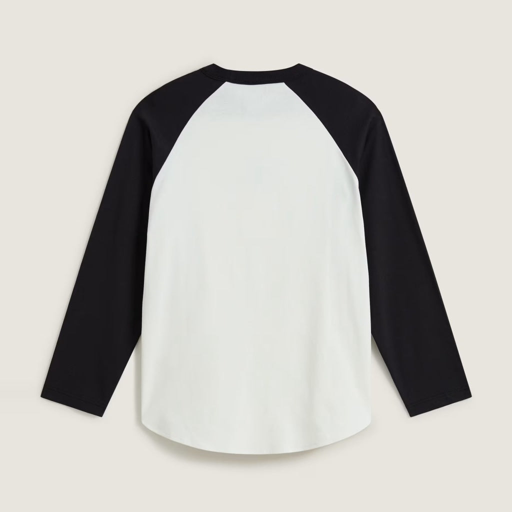 VANS VNFNBLK CORE RAGLAN LS TEE en color BLANCO  (5)