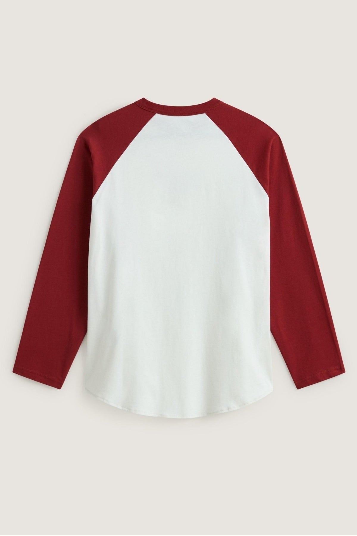 VANS VNFNH CORE RAGLAN LS TEE en color BLANCO  (2)