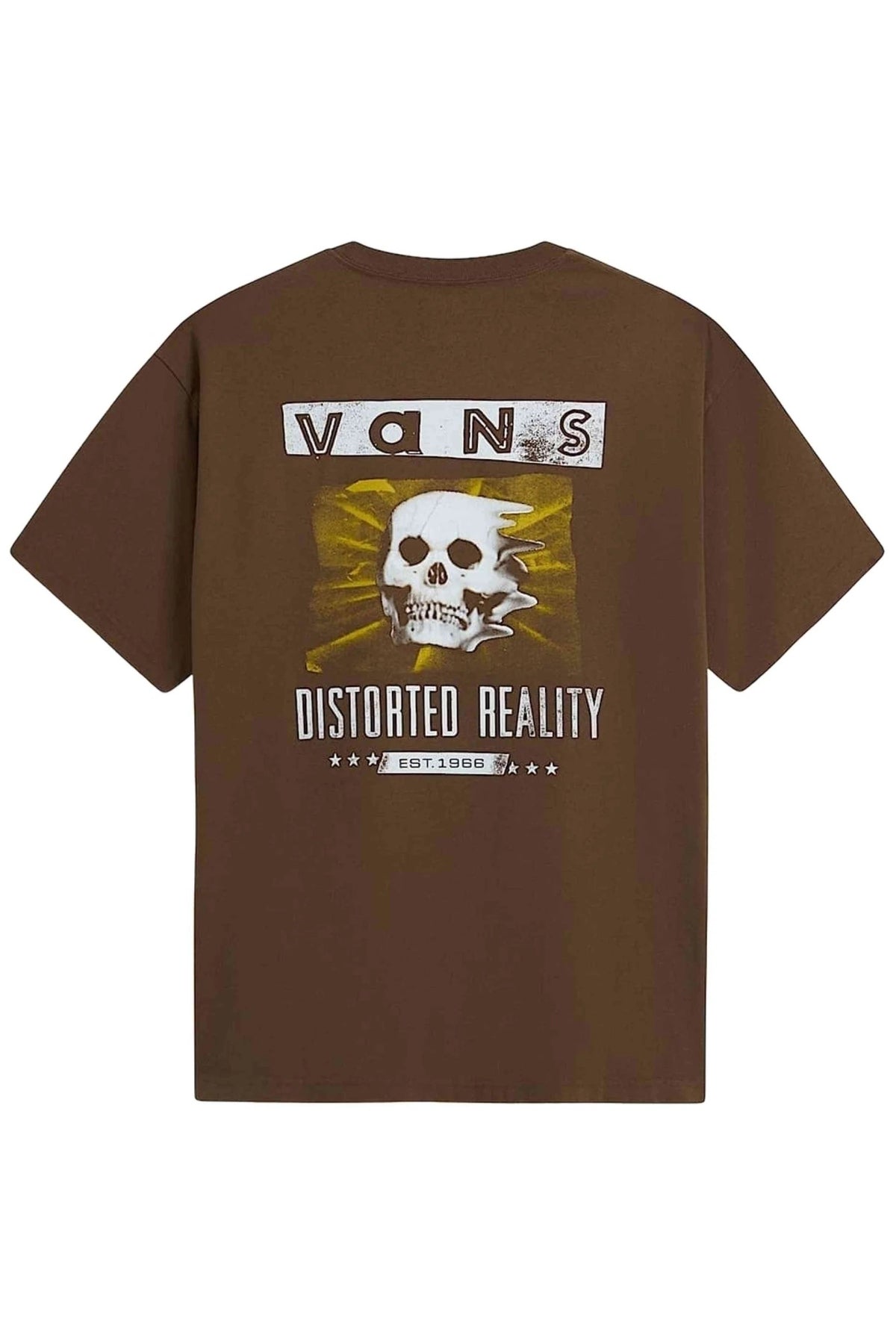 VANS VNFQFST CORE RAGLAN LS TEE en color MARRON  (3)