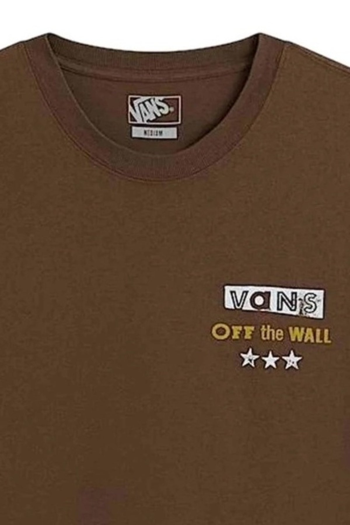 VANS VNFQFST CORE RAGLAN LS TEE en color MARRON  (4)