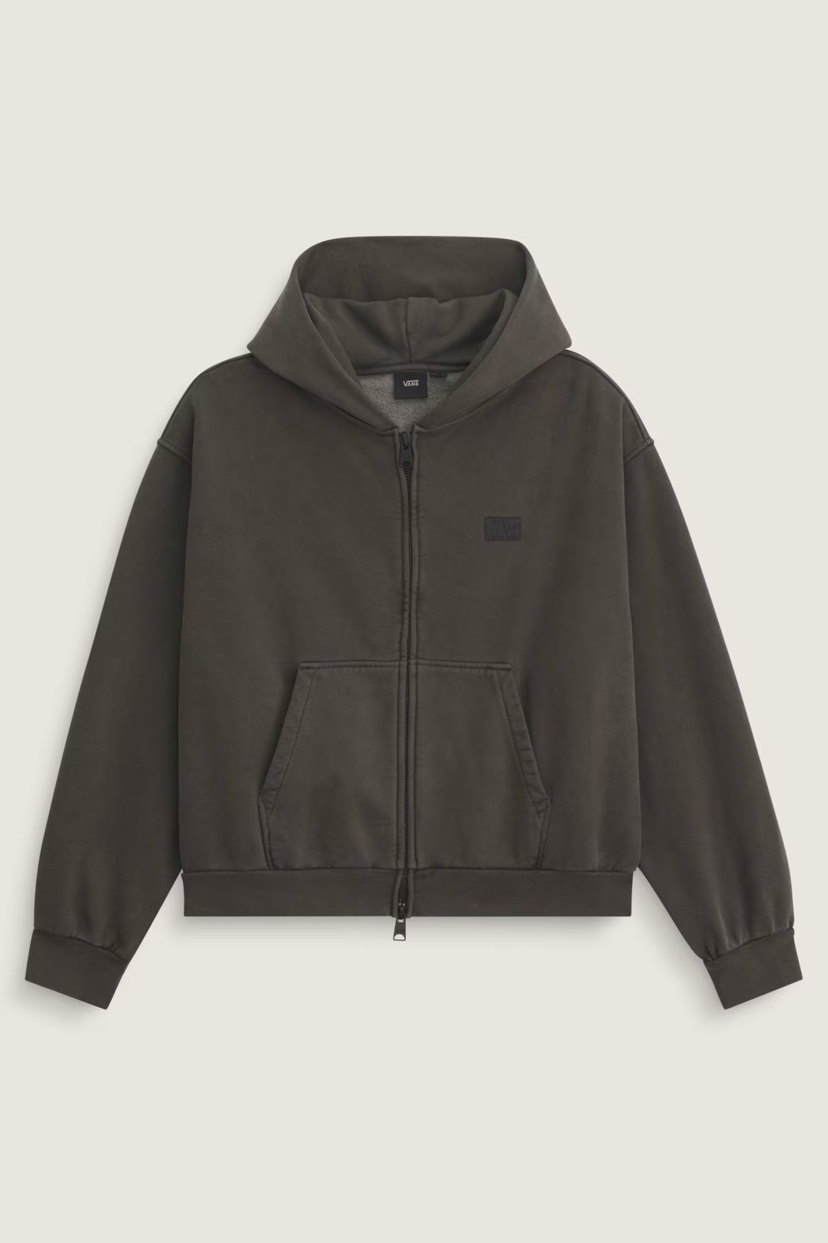 VANS VNTEMV PREMIUM FULL ZIP HOODI en color GRIS  (1)
