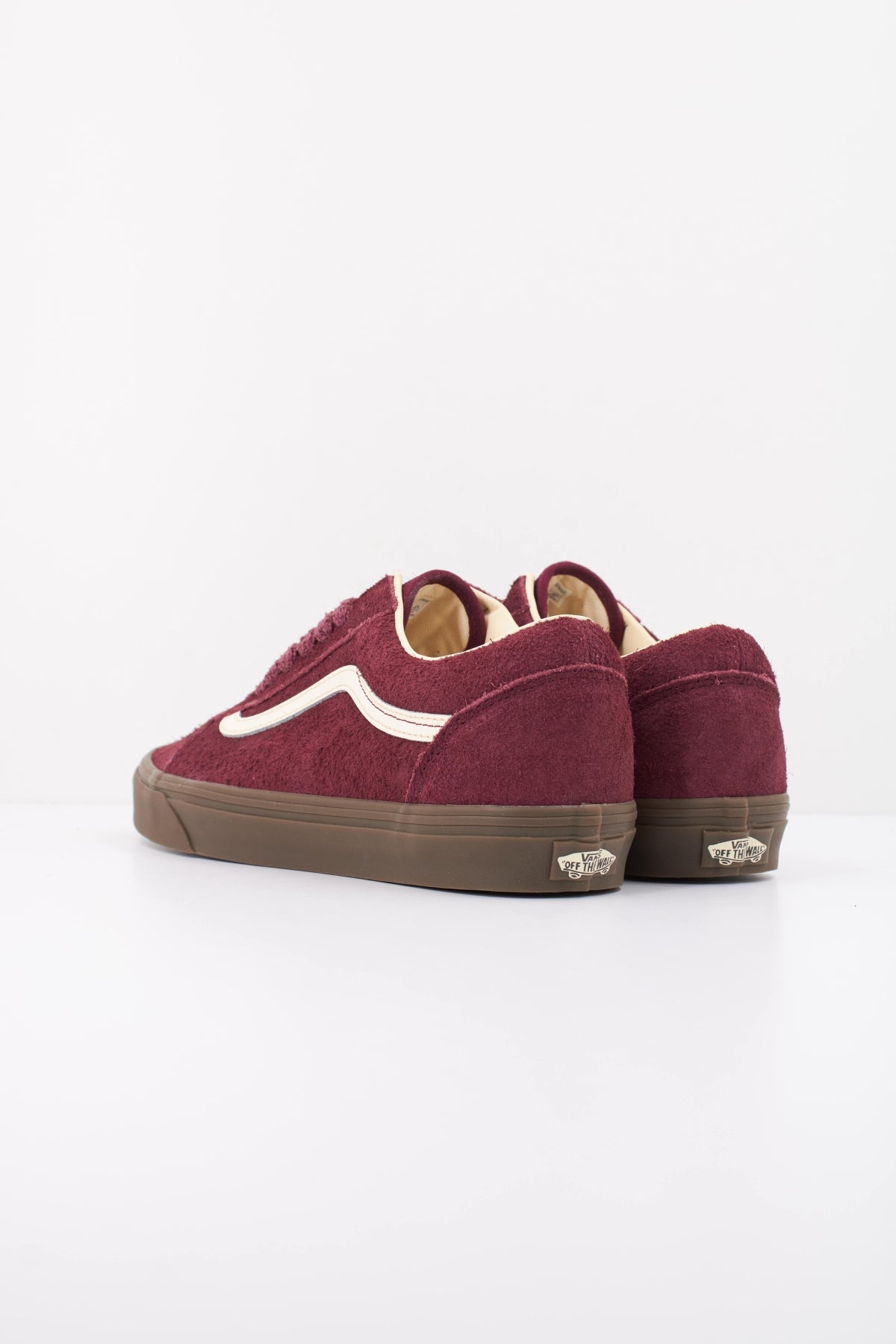 VANS VNZQU OLD SKOOL HRYS DRRED en color BURDEOS  (4)
