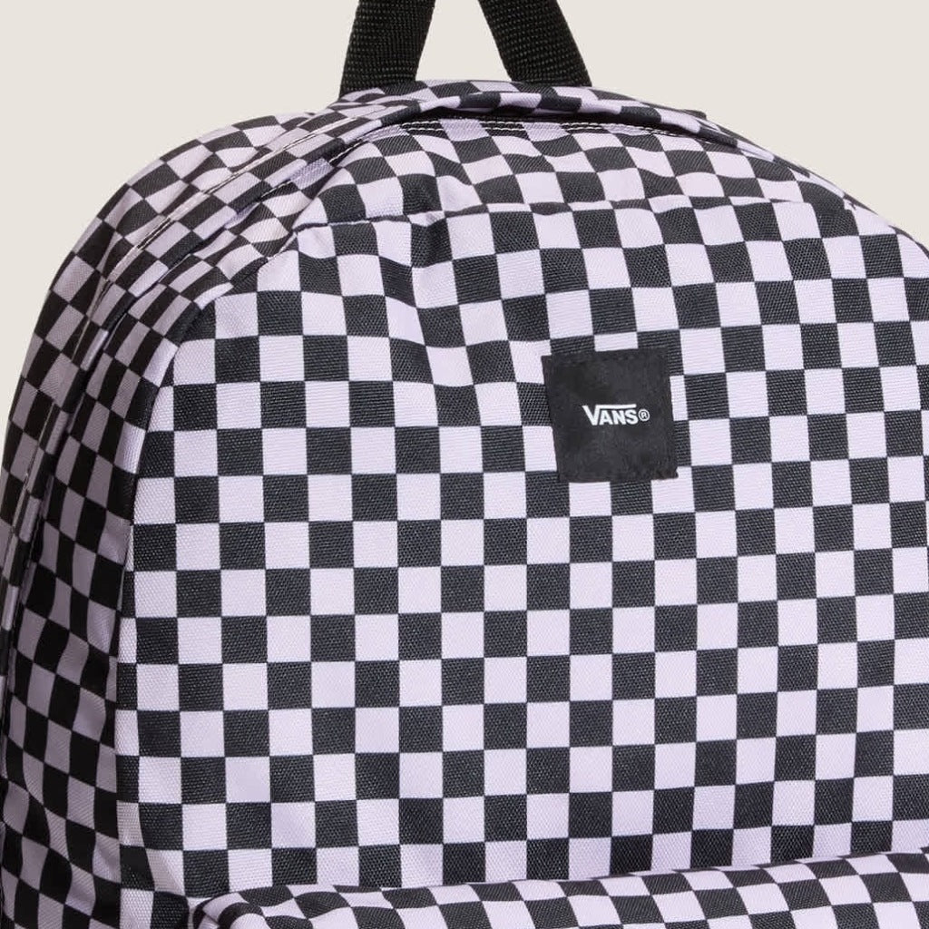 VANS VNHXHH OLD SKOOL CHECK BACKPA en color NEGRO  (6)