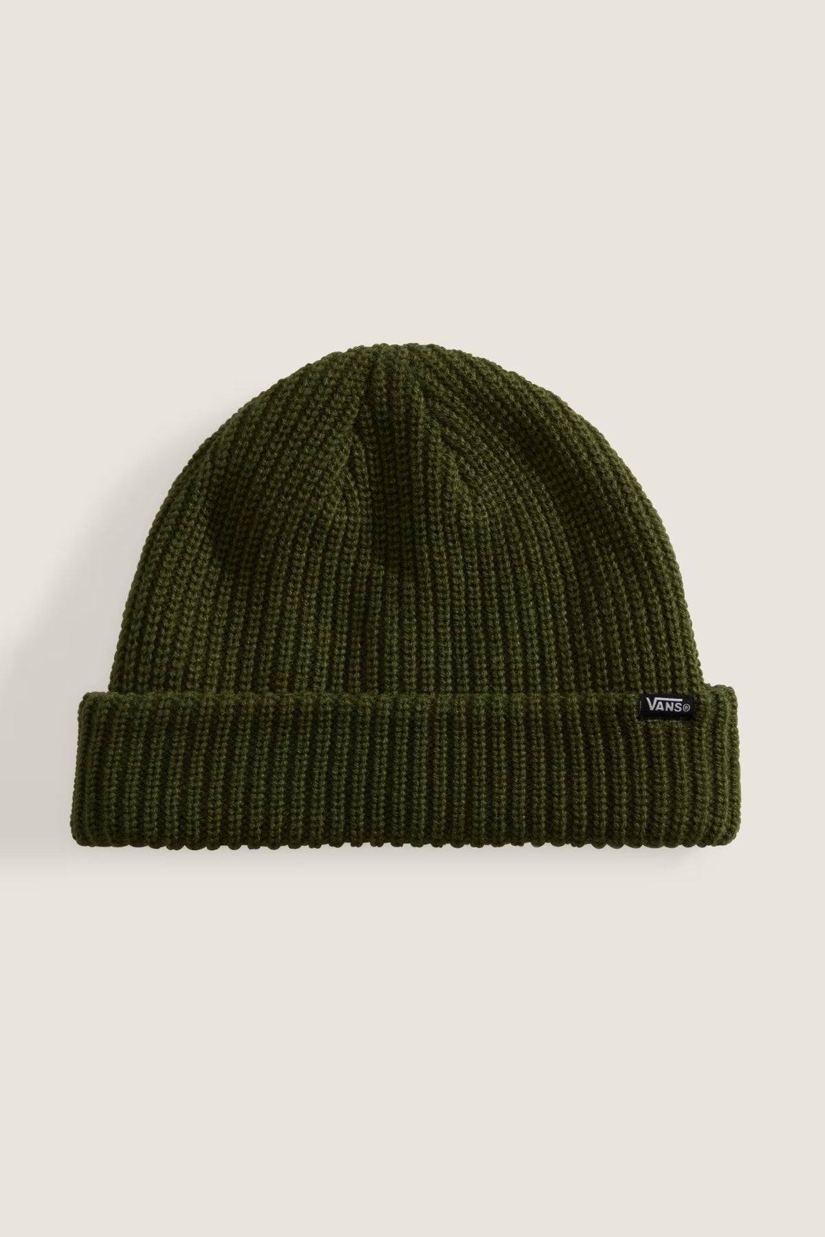 VANS VNQGGRK CORE BASIC CUFF BEANIE en color VERDE  (1)