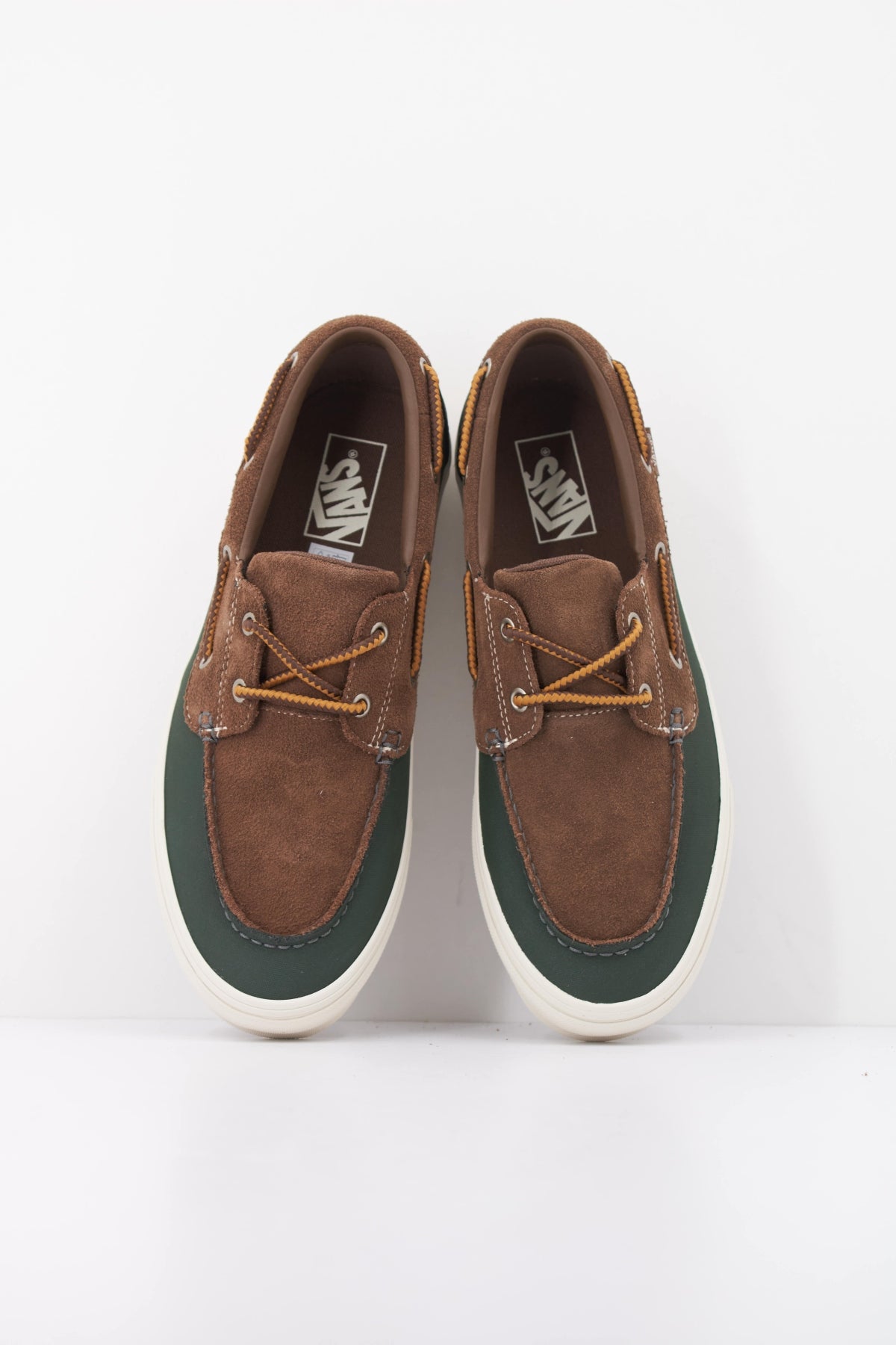 VANS VNZTD  EYELET BOAT SHOE WTZ en color VERDE  (3)