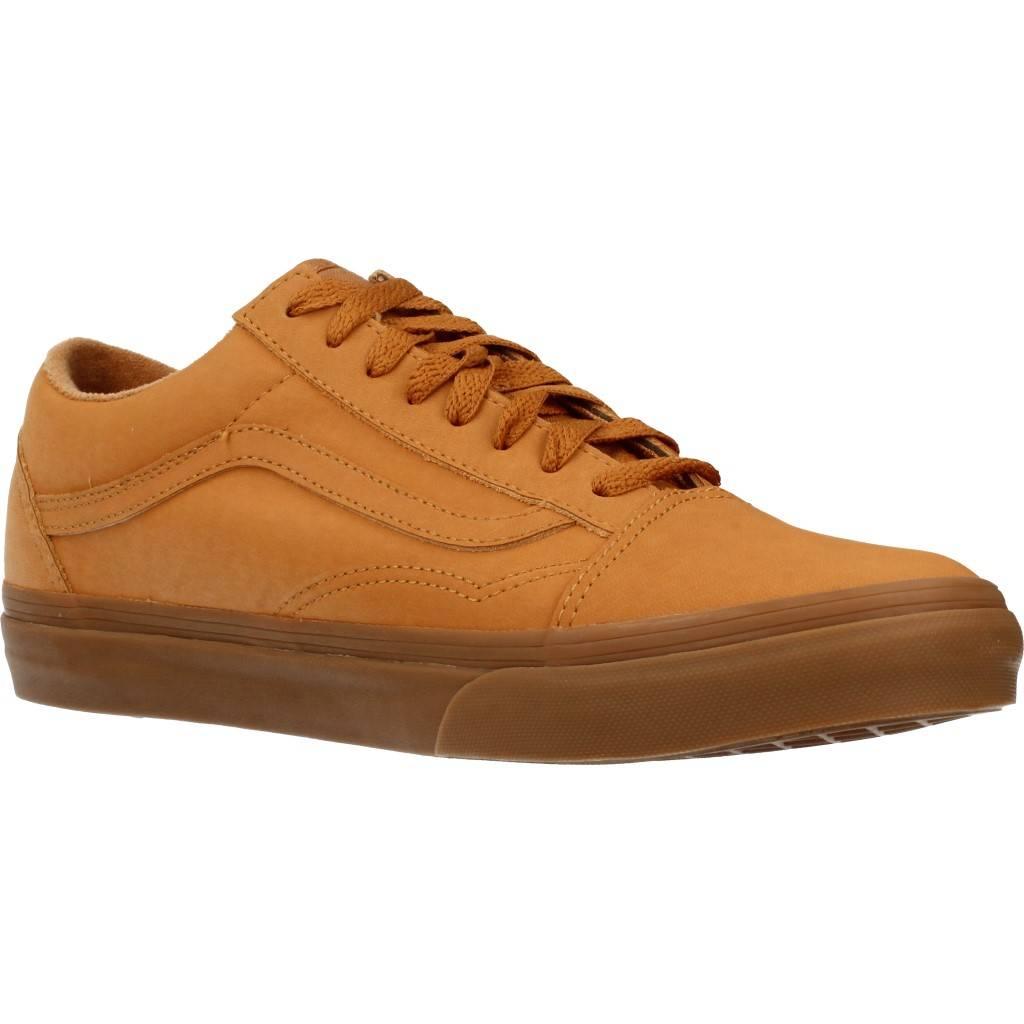 VANS UA OLD SKOOL en color MARRON CLARO  (5)