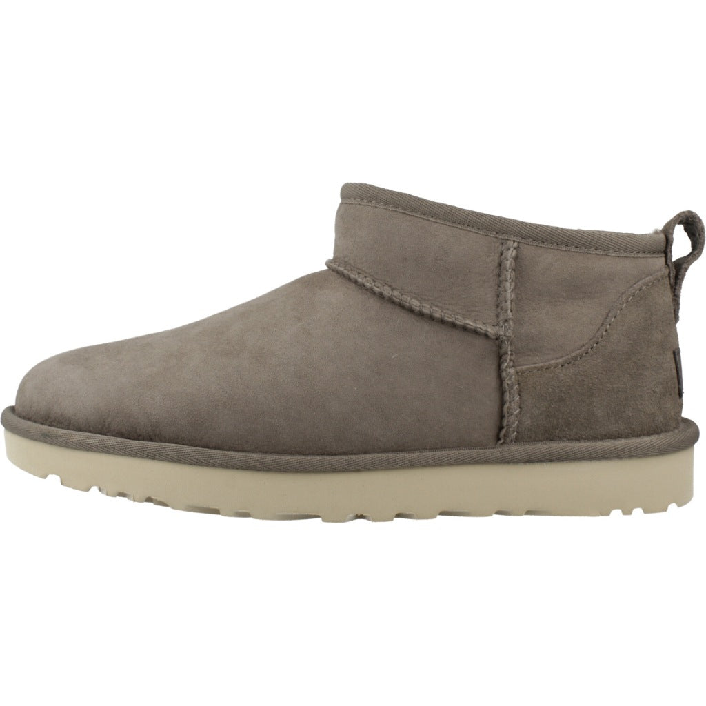 UGG W CLASSIC ULTRA MINI en color VERDE  (2)