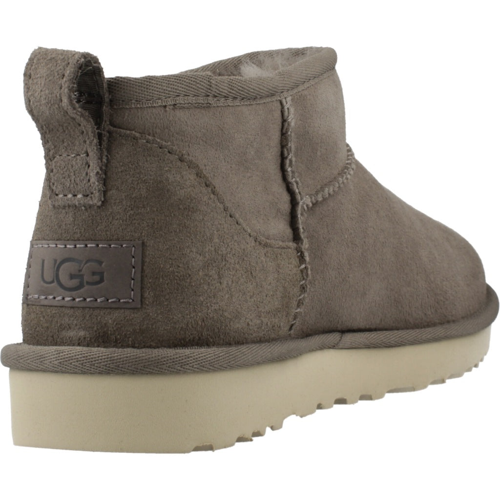 UGG W CLASSIC ULTRA MINI en color VERDE  (3)