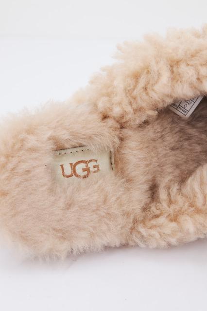 UGG W MAXI CURLY SLIDE en color MARRON  (4)