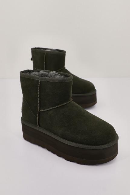 UGG W CLASSIC MINI PLATFORM en color VERDE  (2)