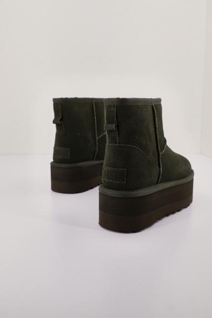 UGG W CLASSIC MINI PLATFORM en color VERDE  (3)